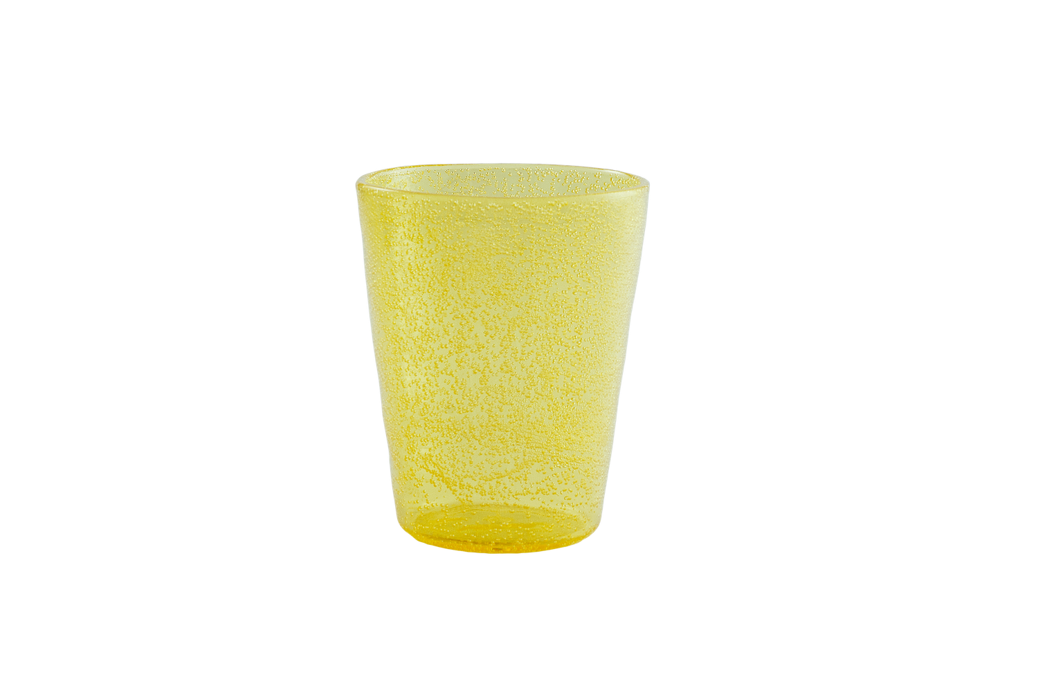 Trinkglas Acryl Memento Synth Gelb
