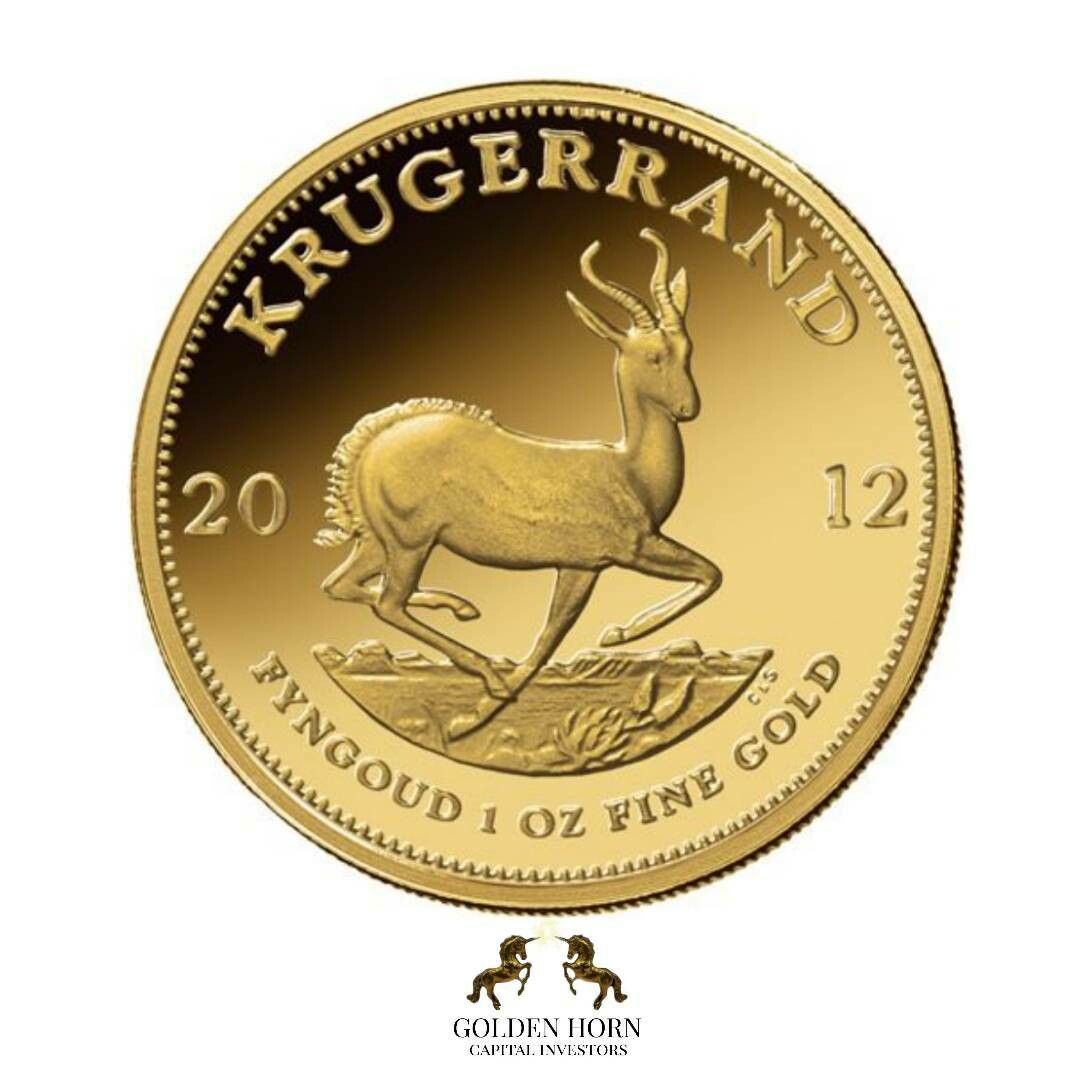 1 Troy ounce - Golden Krugerrand coin (mixed years)