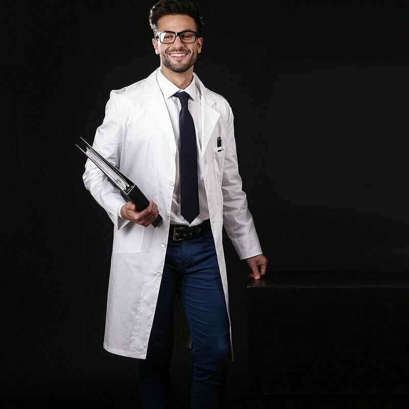 Camice Farma U Modello Uomo Slim fit