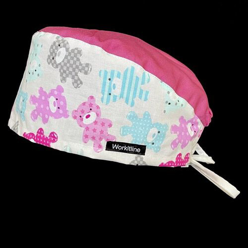 Cuffia Amico Orso Rosa