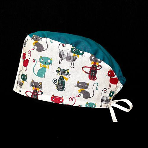 Cuffia Gattini Stilizzati Vari Colori