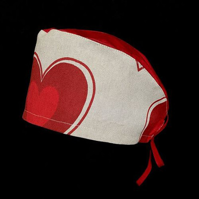 Cuffia Cuore Rosso