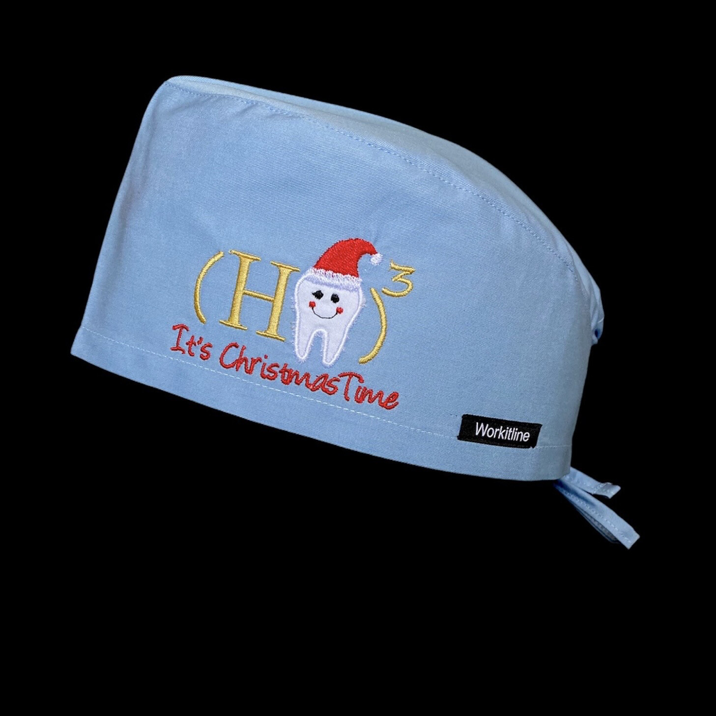 Cuffia C/Ricamo HO HO HO!!! Vari Colori