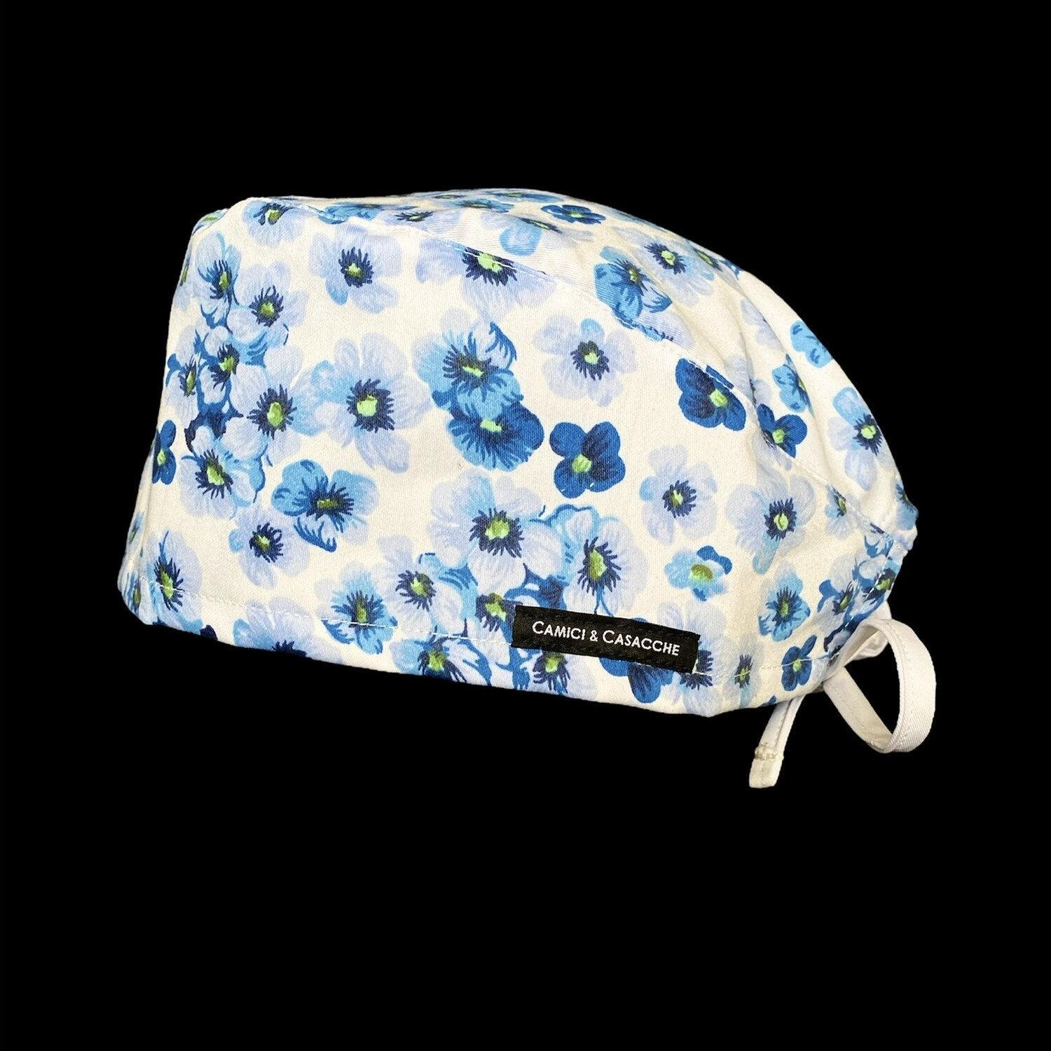 Cuffia Fiori Blu