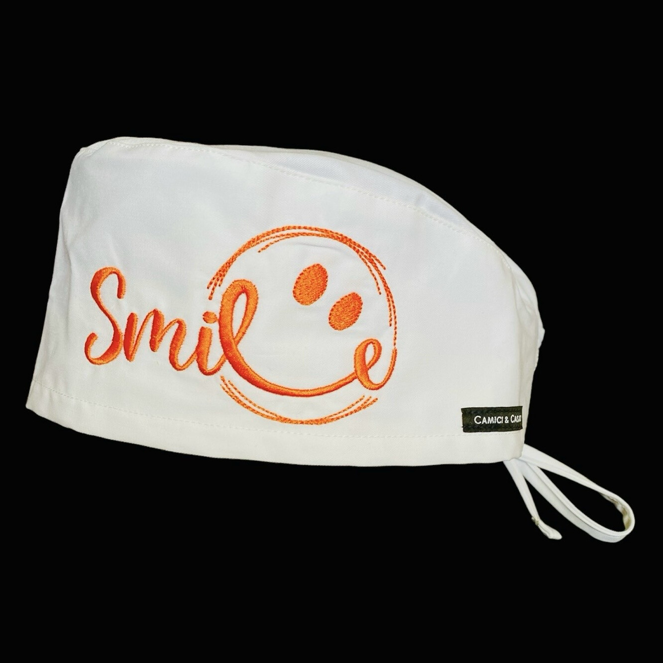 Cuffia C/Ricamo Smile One Vari Colori