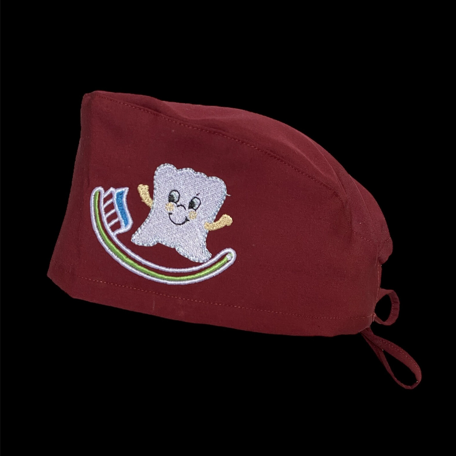 Cuffia C/Ricamo Dental Surf Vari Colori