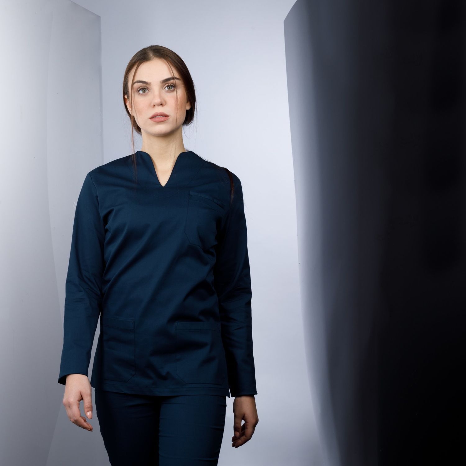 Casacca Angie Modello Donna Comfort 97% Cotone 3% Elastam