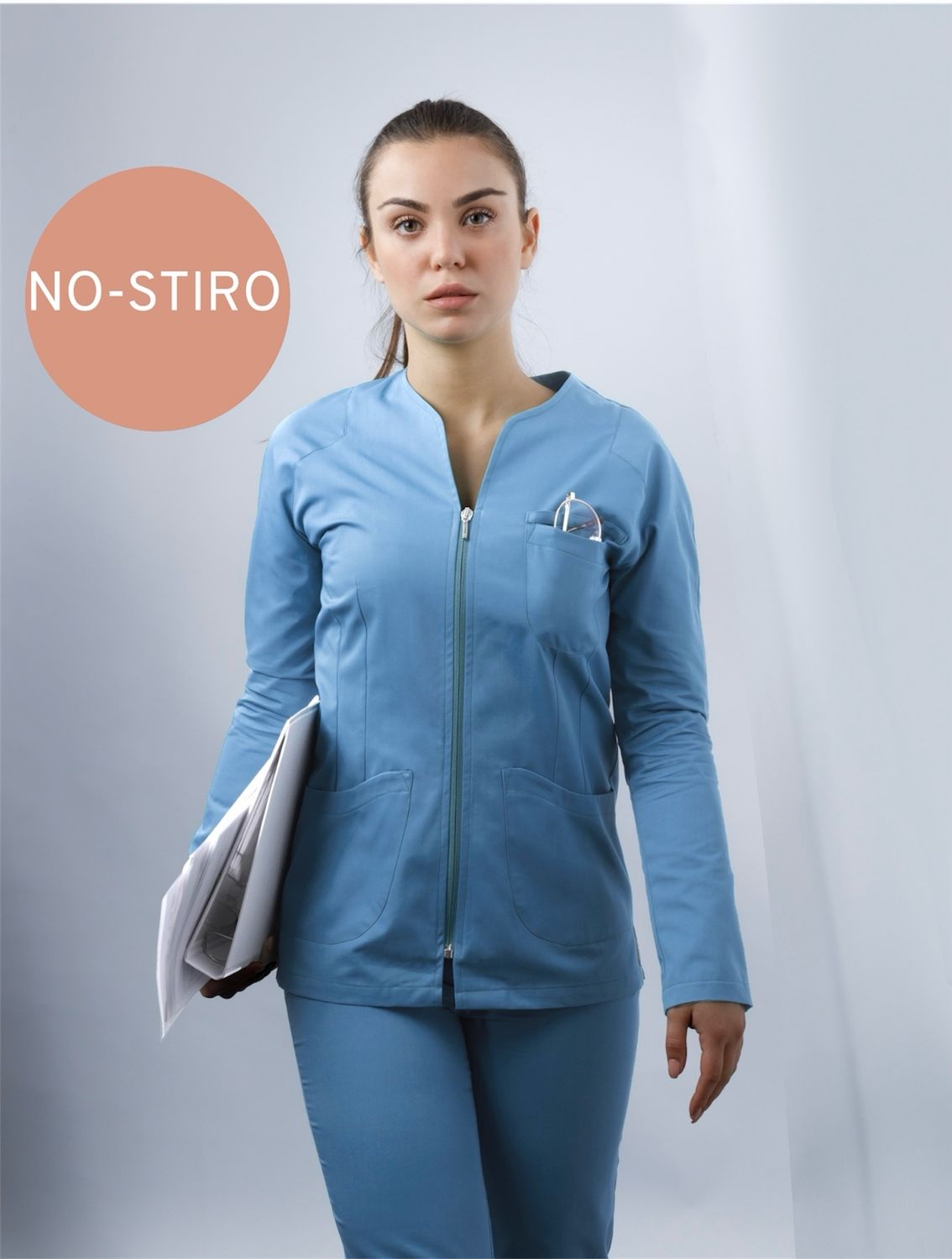 Casacca Stefania NO STIRO STRETCH Modello Donna Slim fit
