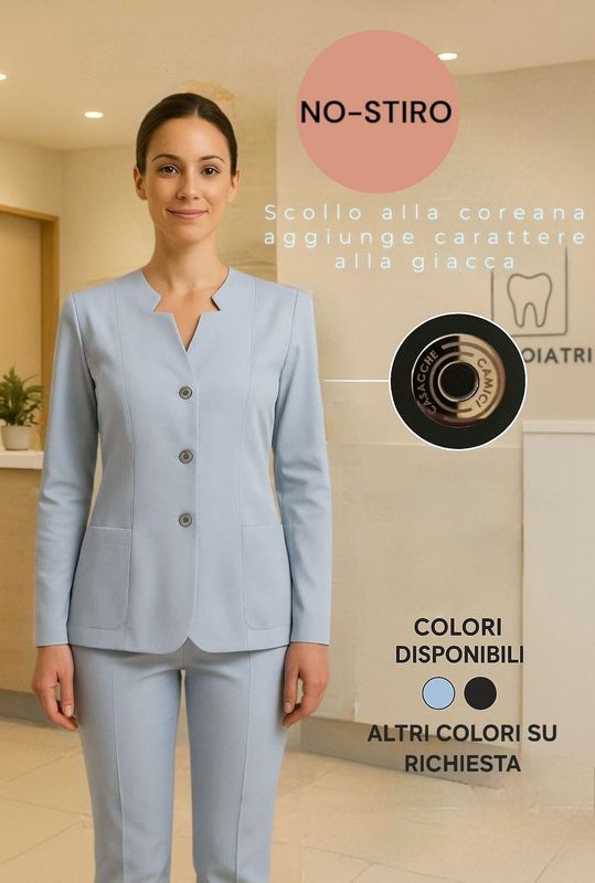 Giacca Betty NO STIRO STRETCH Modello Donna Slim fit