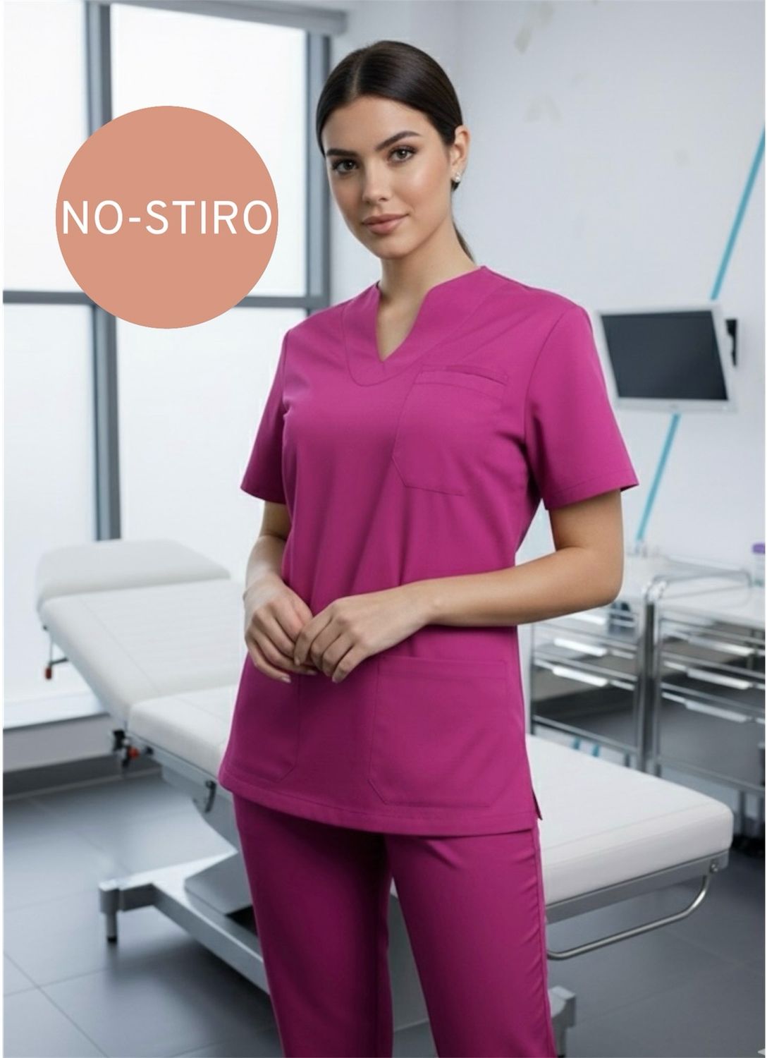 Casacca Angie NO STIRO STRETCH Modello Donna Comfort