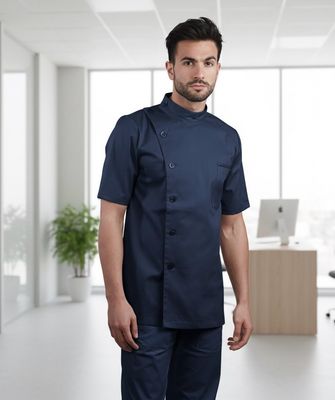Casacca Alessio Modello Uomo Slim Fit 97% Cotone 3% Elastam