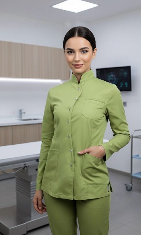 Casacca Sara Modello Donna Comfort 97% Cotone 3% Elastam