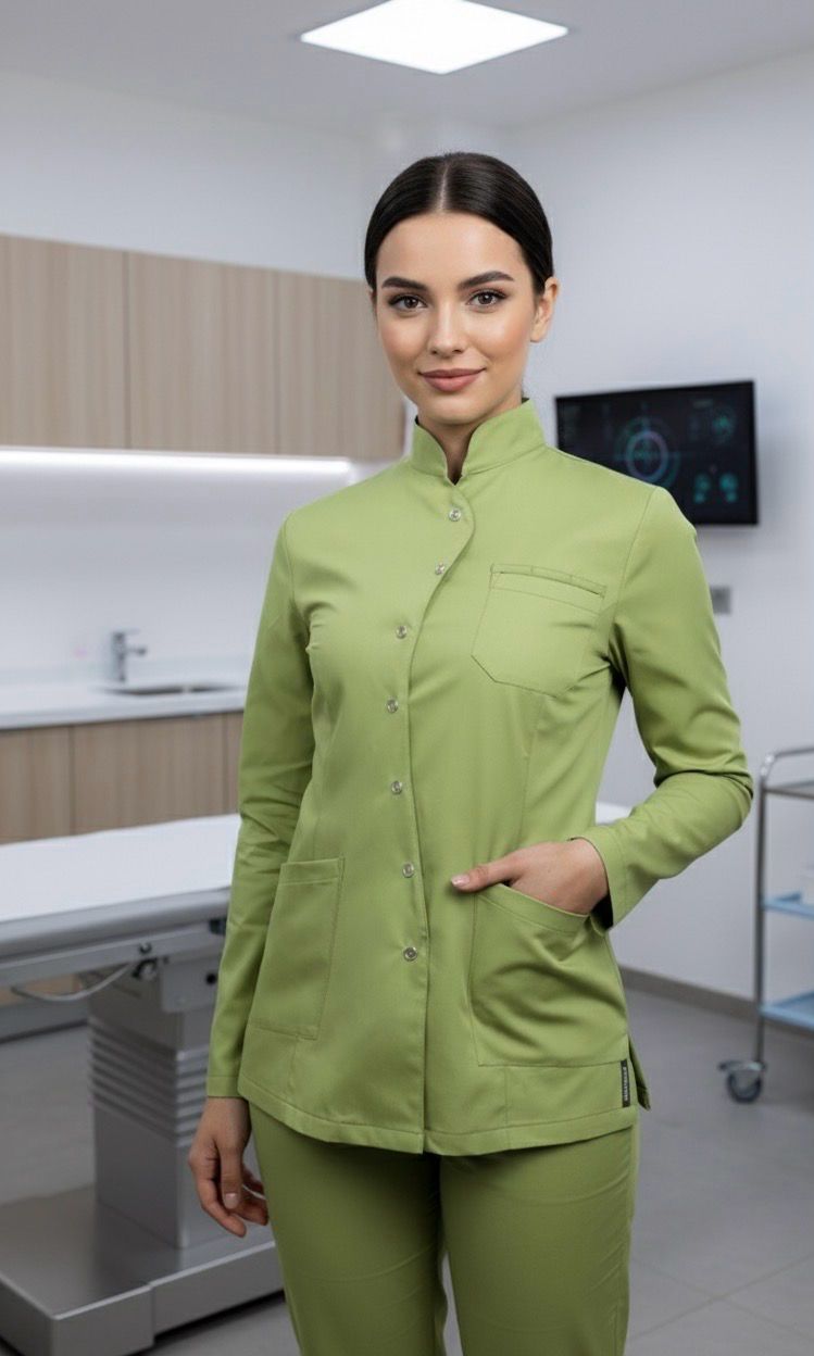 Casacca Sara Modello Donna Comfort 97% Cotone 3% Elastam