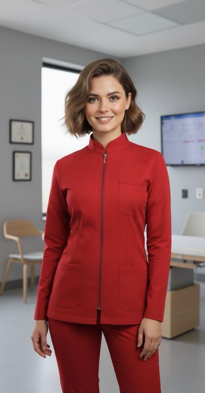 Casacca Veronica Modello Slim Fit 97% Cotone 3% Elastam Casacca Veronica Modello Slim Fit 97% Cotone 3% Elastam