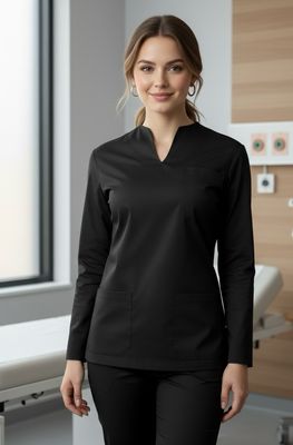 Casacca Angie Modello Donna Comfort 97% Cotone 3% Elastam