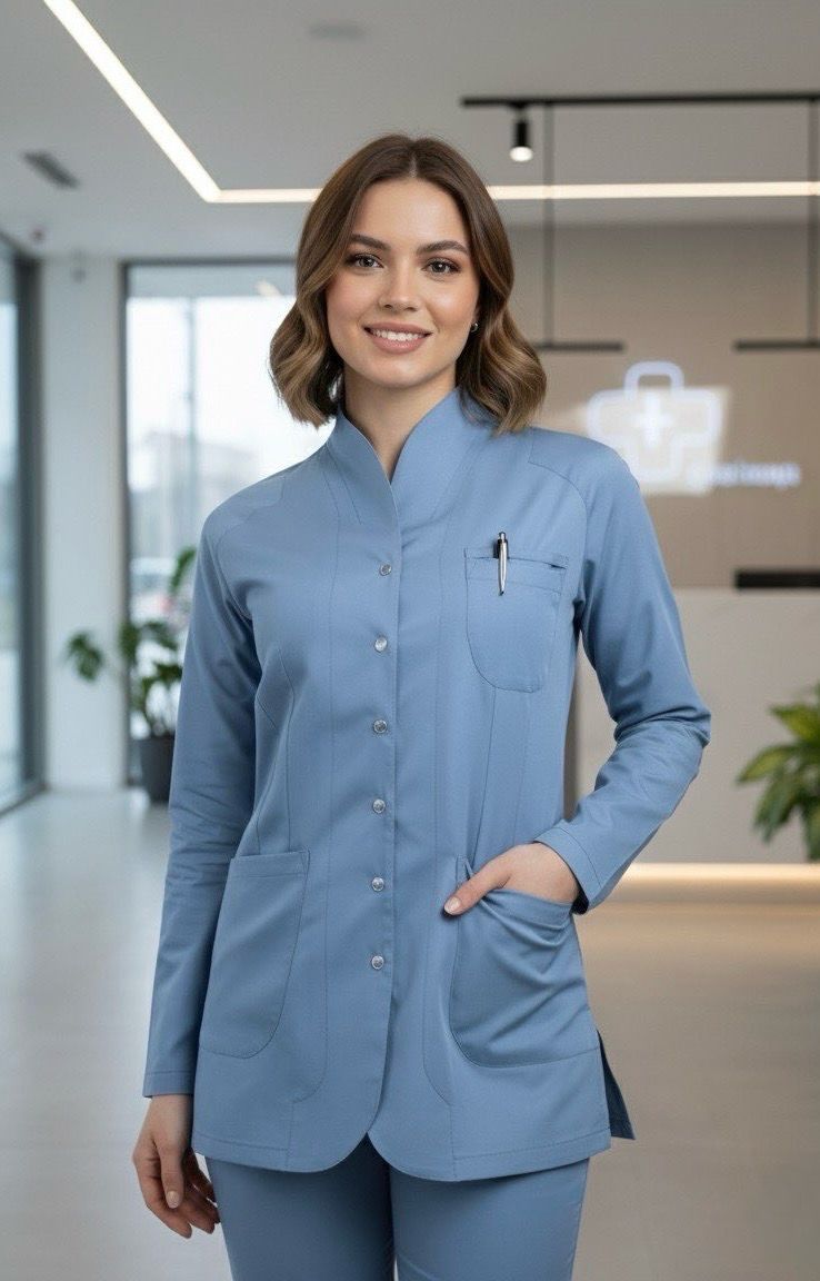 Casacca Ivana Modello Donna Comfort 100% COTONE Casacca Ivana Modello Donna Comfort 100% COTONE