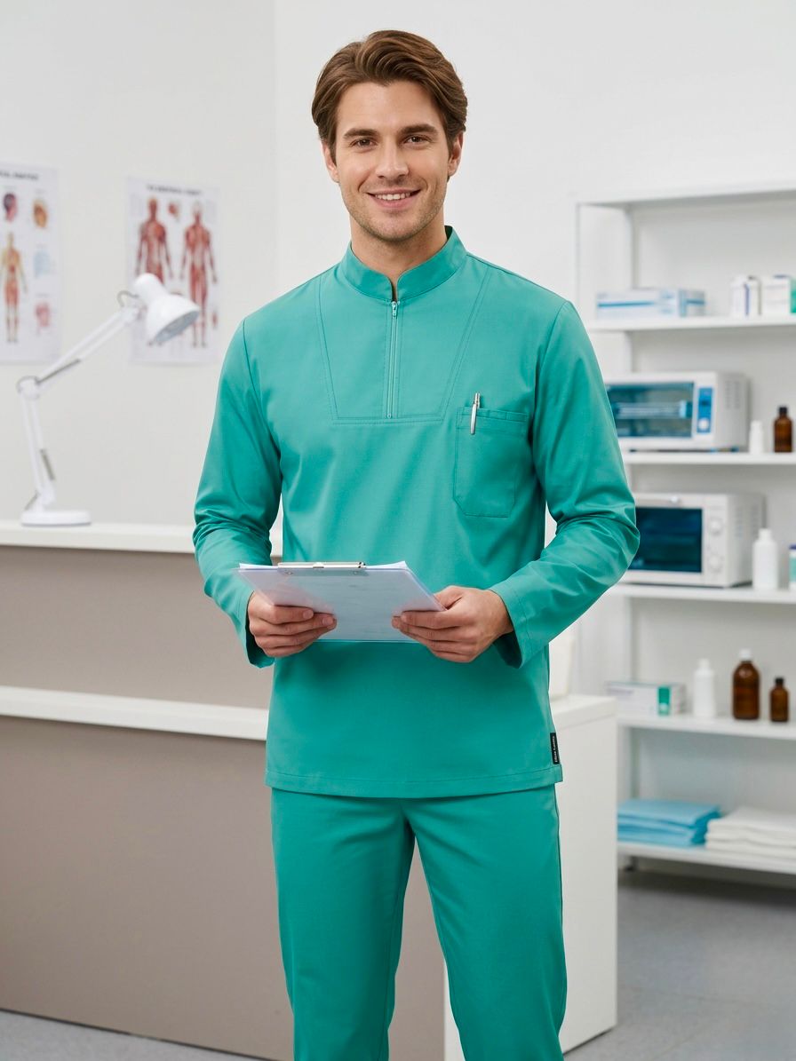 Casacca Tiziano Modello Uomo Slim Fit 100% COTONE