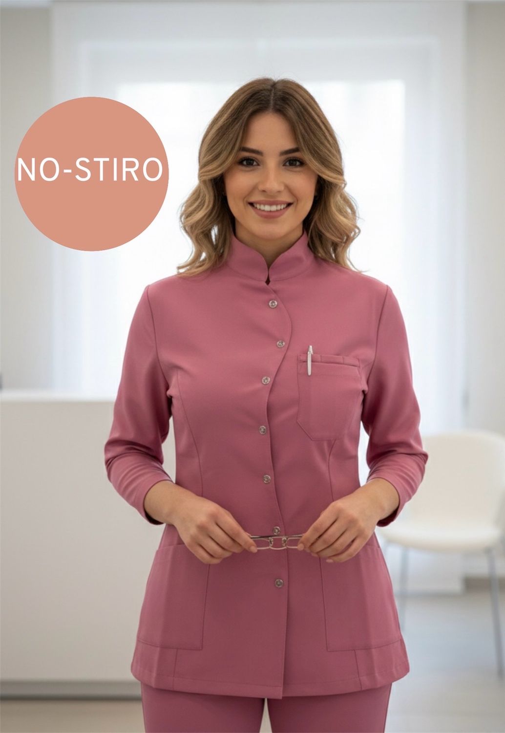 Casacca Sara NO STIRO STRETCH Modello Donna Comfort Casacca Sara NO STIRO STRETCH Modello Donna Comfort