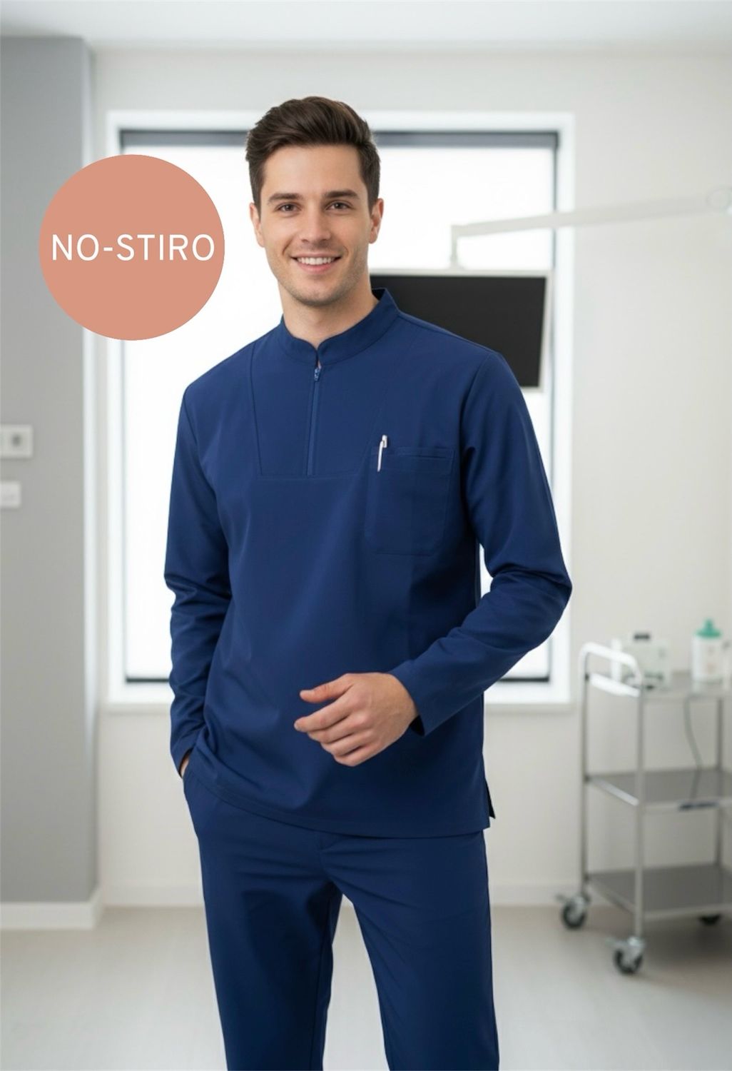 Casacca Tiziano NO STIRO Mod Uomo Slim Fit Casacca Tiziano NO STIRO Mod Uomo Slim Fit