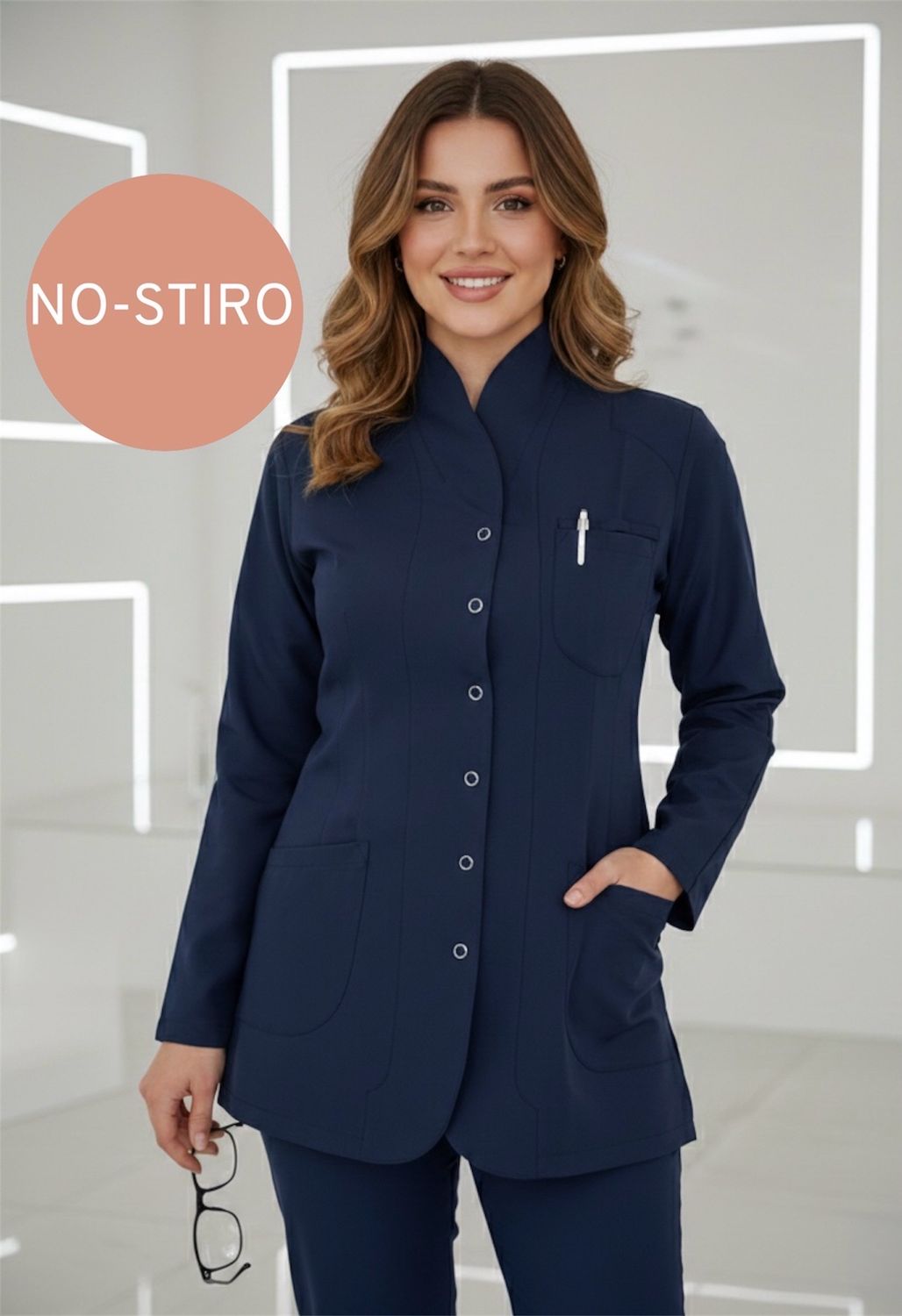 Casacca Ivana Modello Donna Comfort NO-STIRO STRETCH Casacca Ivana Modello Donna Comfort NO-STIRO STRETCH