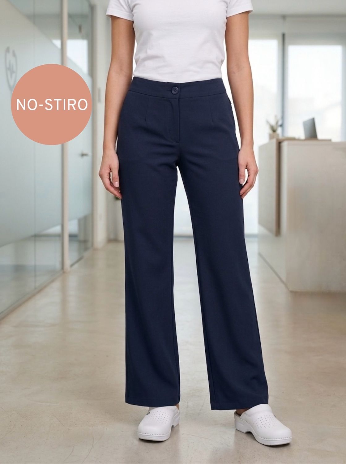Pantalone Maya NO STIRO STRETCH vestibilità slim fit Pantalone Maya NO STIRO STRETCH vestibilità slim fit