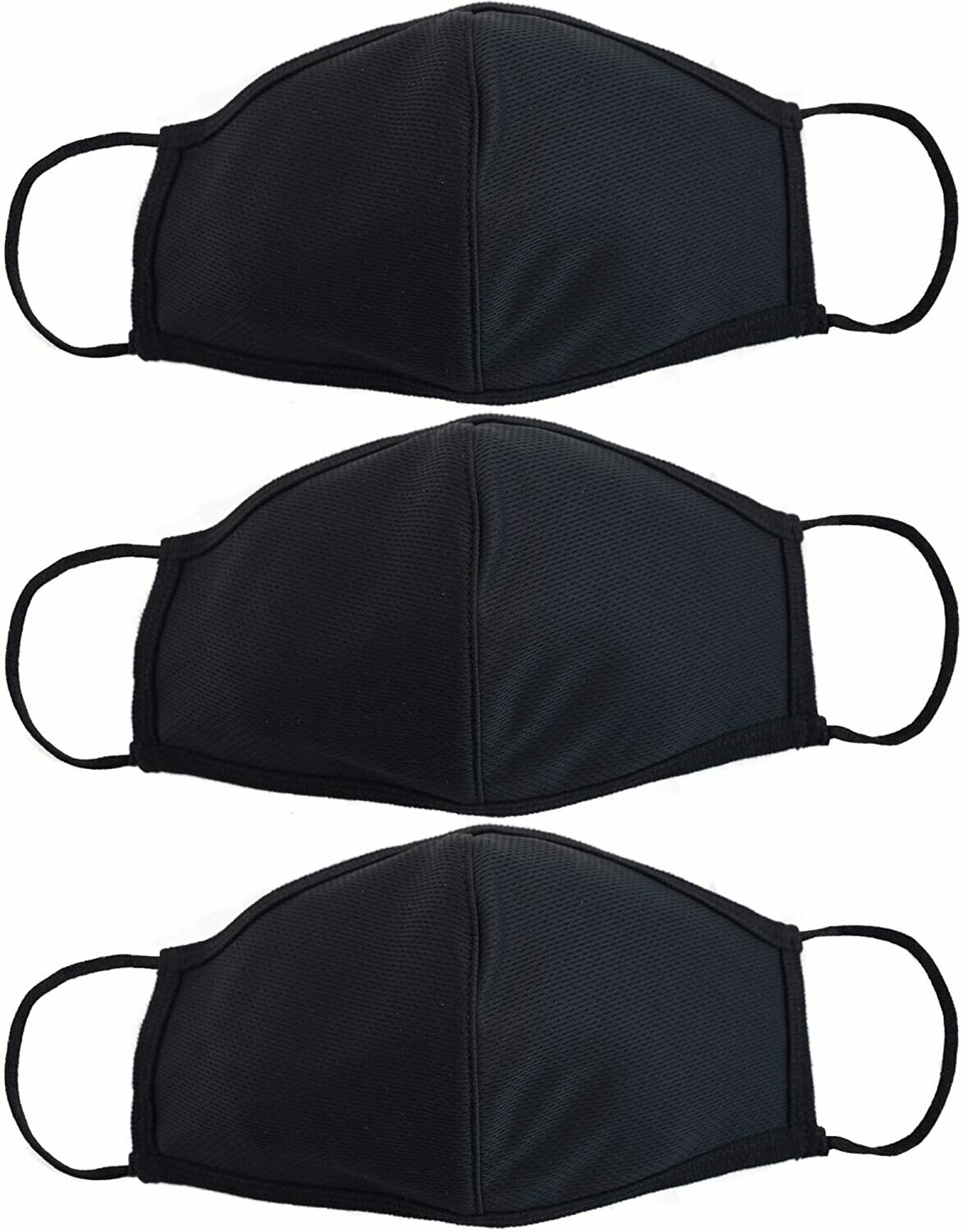 EnerPlex Kids Face Mask - Breathable Comfort, Face Mask, Machine Washable, Face Masks for Children 3-9 - Youth (3-Pack)