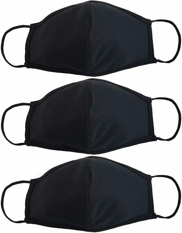 EnerPlex Kids Face Mask - Breathable Comfort, Face Mask, Machine Washable, Face Masks for Children 3-9 - Youth (3-Pack)