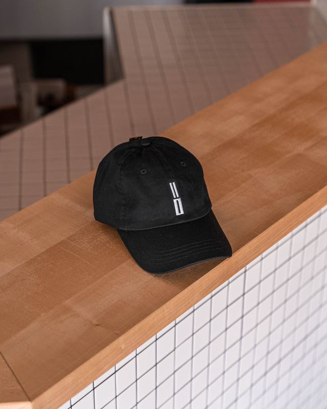 Basic Dad Cap Black