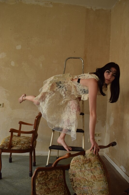 Kleid White Flower