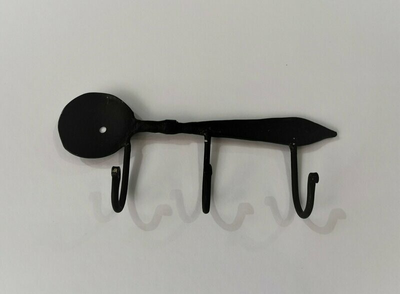 Wandhalter Löffel, schwarz,ca. H7cm L22cm Hakentiefe 2,5cm; Metall, 3 Modelle Wandhalter Löffel, schwarz,ca. H7cm L22cm Hakentiefe 2,5cm; Metall, 3 Modelle