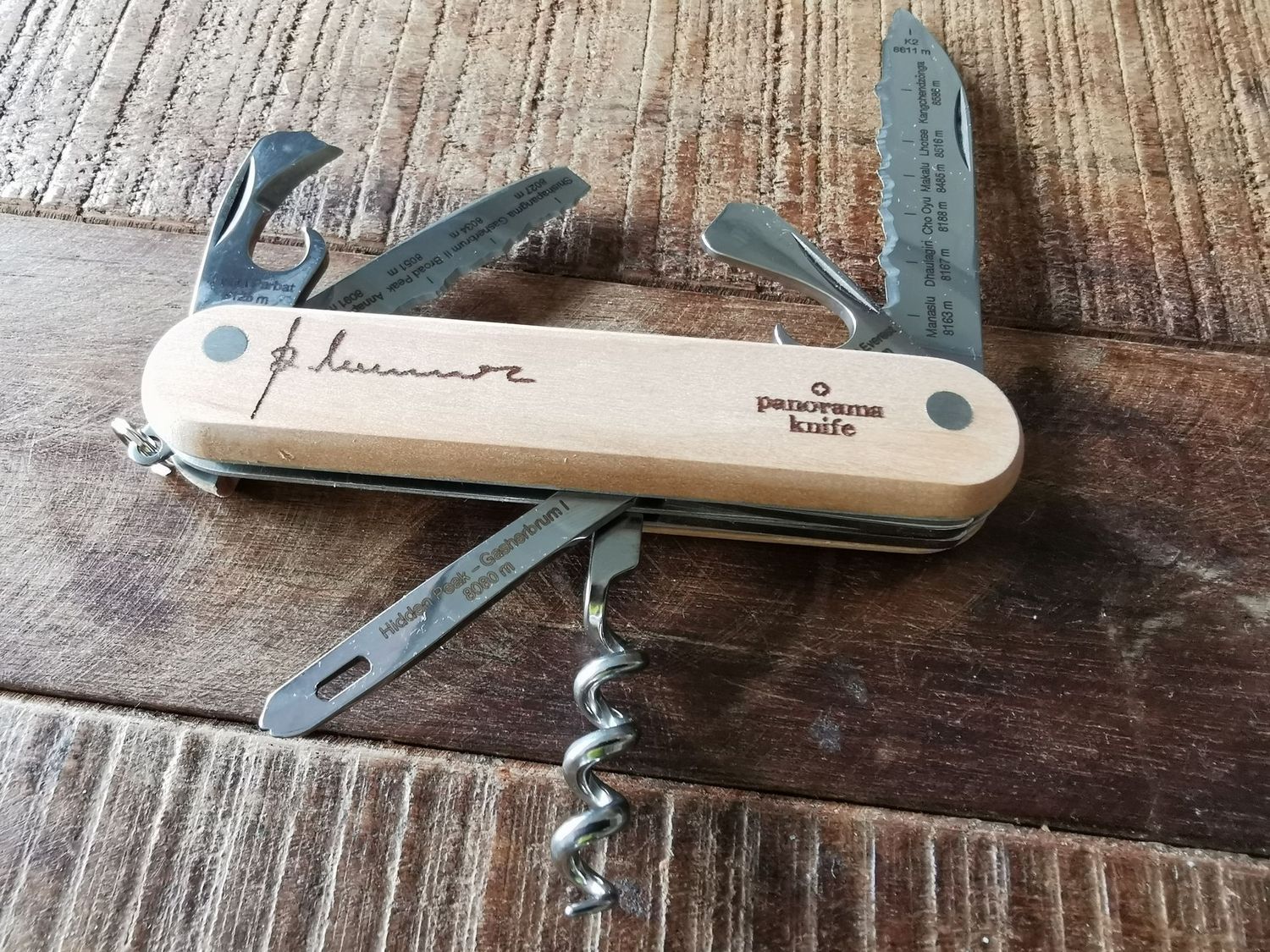 Taschenmesser Original - 14 Achtausender
