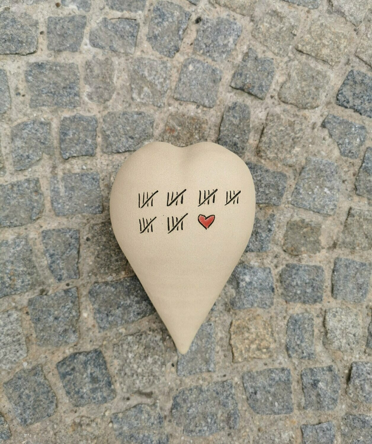 Herz Zähler, ca. H10cm B14cm L21cm, Keramik; SONDERPREIS statt 69,50 Herz Zähler, ca. H10cm B14cm L21cm, Keramik; SONDERPREIS statt 69,50