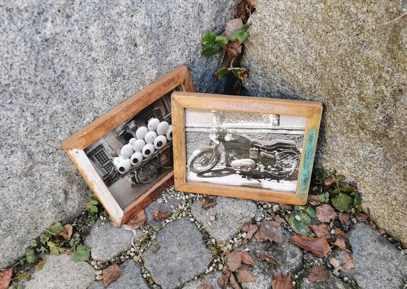Bilderrahmen upcycelt, 15x20cm, Hoch-/Querformat, zum Aufhängen; Bilder incl. ;Unikate SONDERPREIS statt 32,50 Bilderrahmen upcycelt, 15x20cm, Hoch-/Querformat, zum Aufhängen; Bilder incl. ;Unikate SONDERPREIS statt 32,50