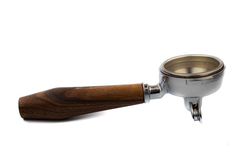 Filterdrager handvat walnoot