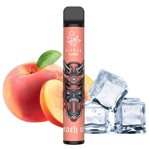 Elf Bar 800 LUX Peach Ice Disposable Pod Device