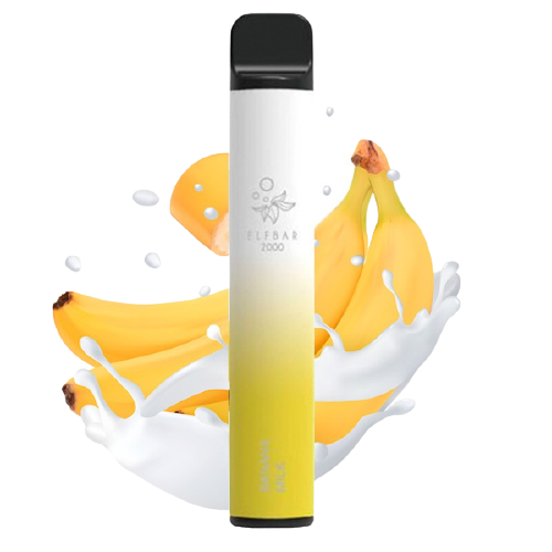 Elf Bar 2000 Banana Milk Disposable Pod Device