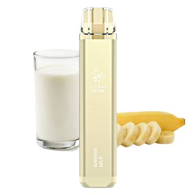 Elf Bar NC1800 Banana Milk Disposable Pod Device