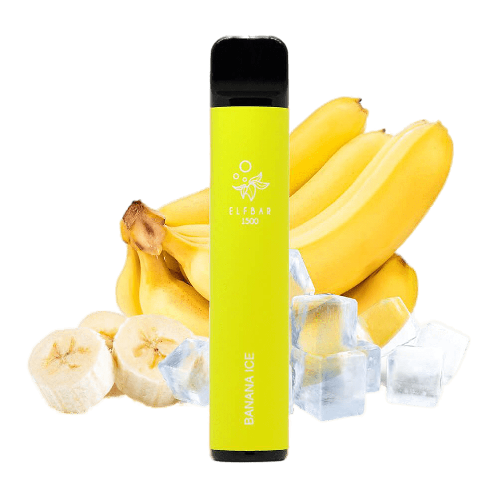 Elf Bar 1500 Banana Ice Disposable Pod Device