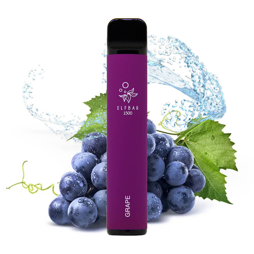 Elf Bar 1500 Grape Disposable Pod Device