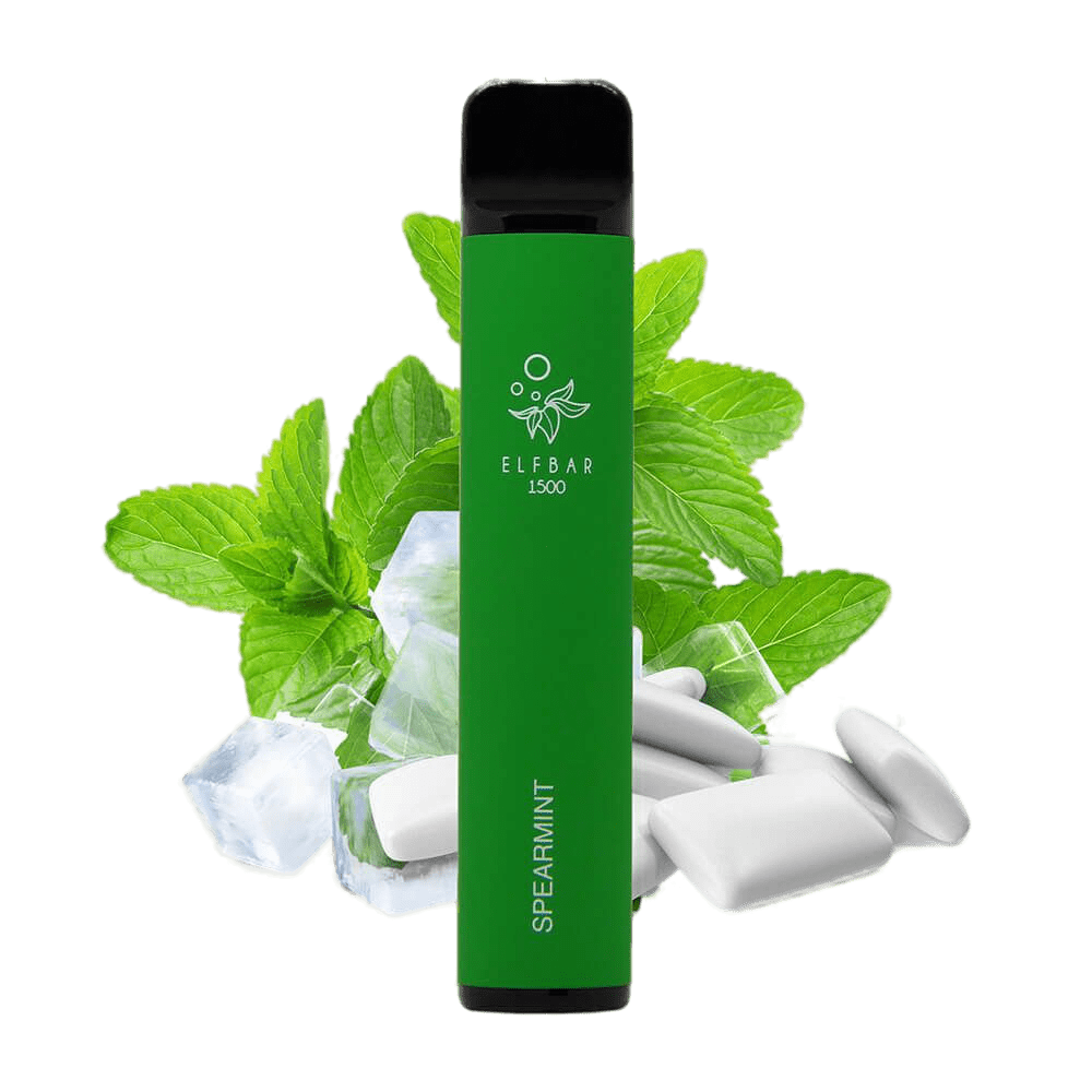 Elf Bar 1500 Cool Mint Disposable Pod Device