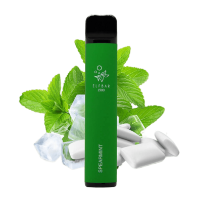 Elf Bar 1500 Cool Mint Disposable Pod Device