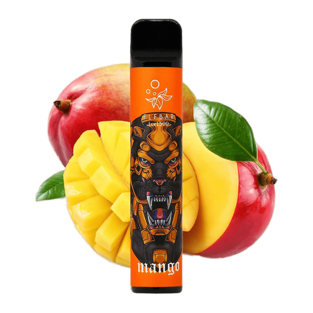 Elf Bar 1500 LUX Mango Disposable Pod Device