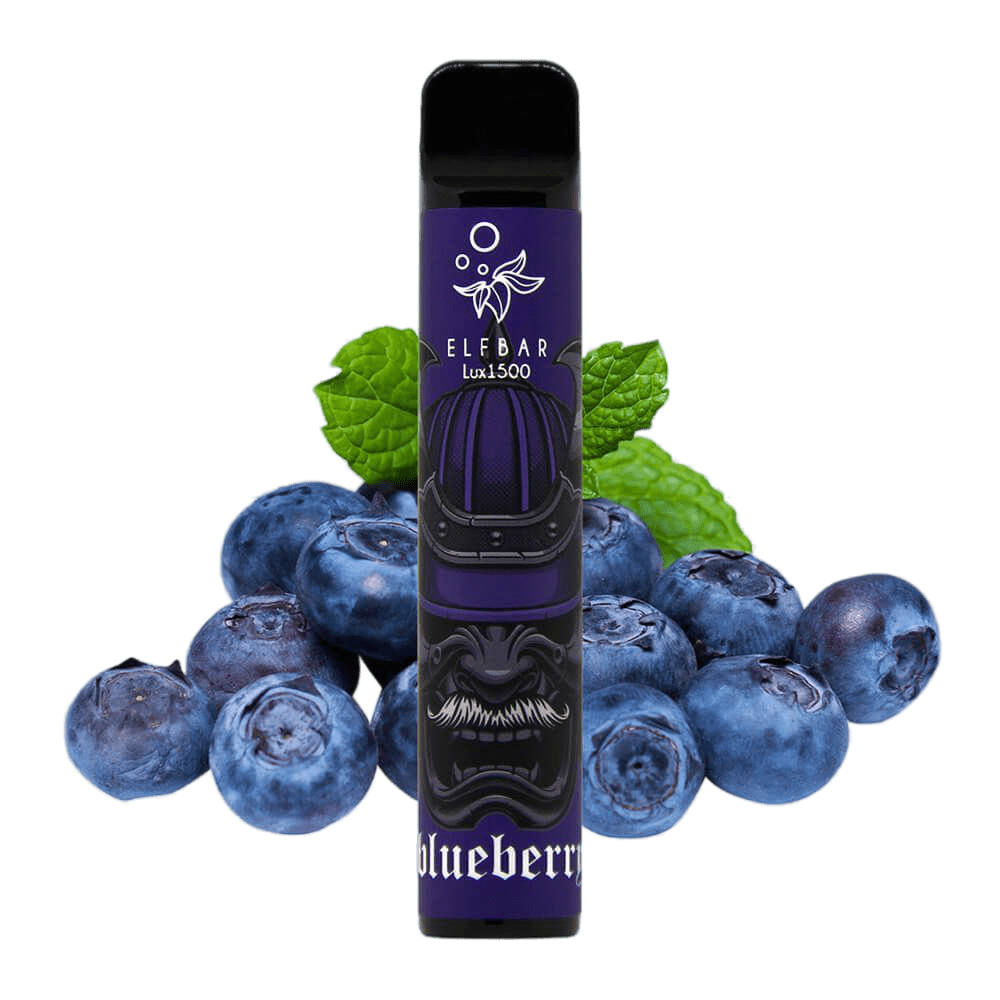 Elf Bar 1500 LUX Blueberry Disposable Pod Device