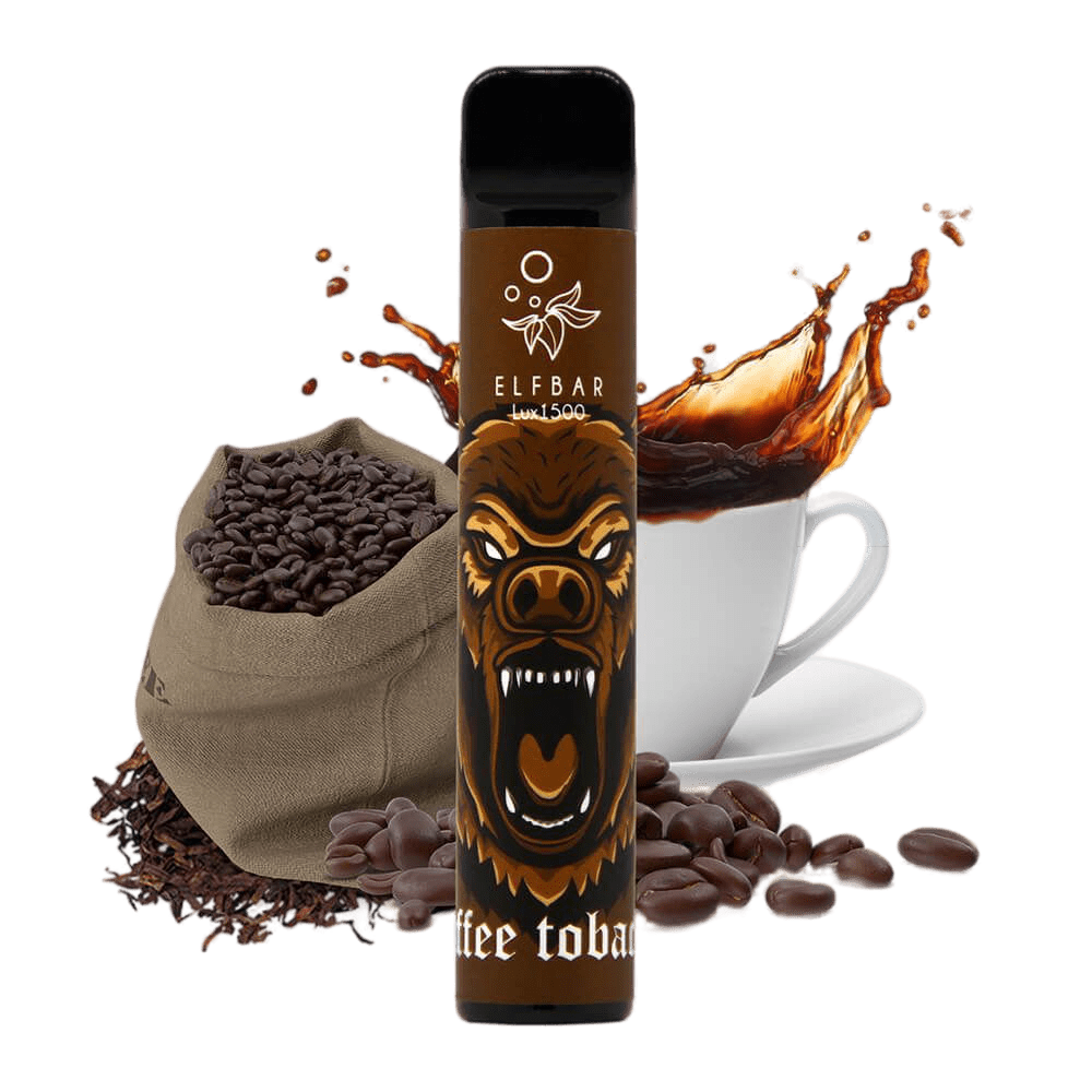 Elf Bar 1500 LUX Coffee Tobacco Disposable Pod Device