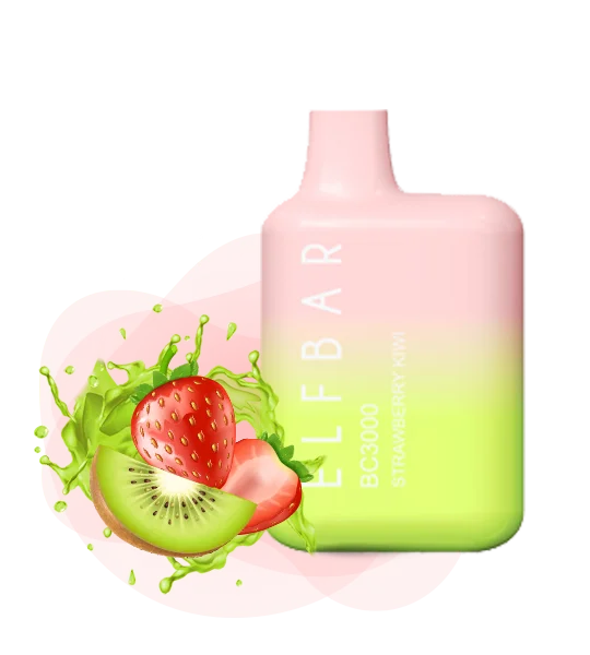 Elf Bar BC3000 Strawberry Kiwi Disposable Pod Device