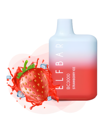 Elf Bar BC3000 Strawberry Ice Disposable Pod Device