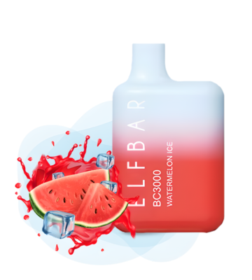Elf Bar BC3000 Watermelon Ice Disposable Pod Device