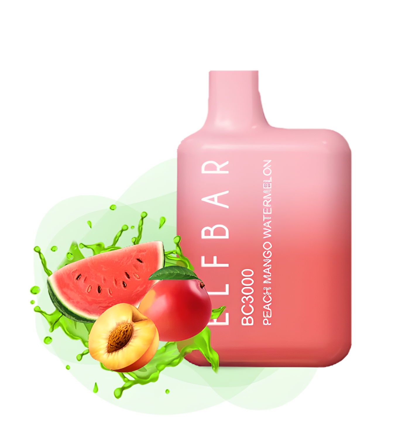Elf Bar BC3000 Peach Mango Watermelon Disposable Pod Device