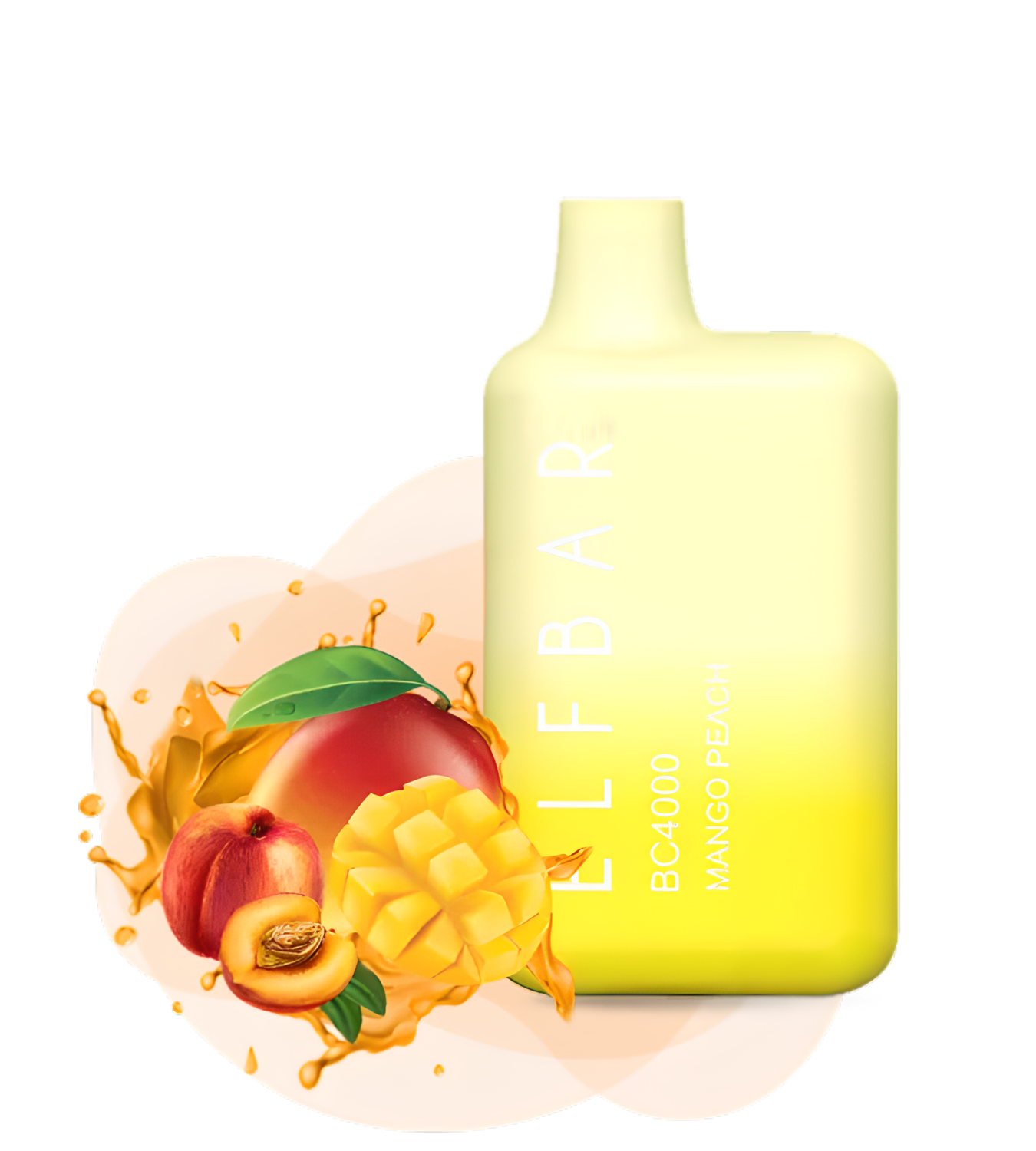 Elf Bar BC4000 Mango Peach Disposable Pod Device