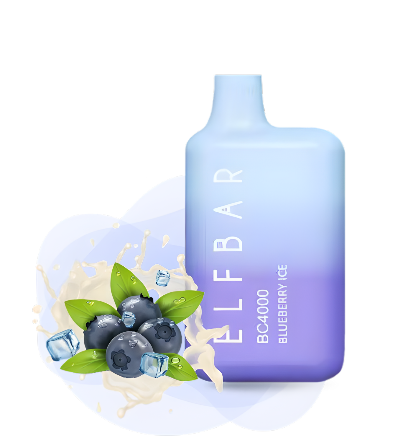 Elf Bar BC4000 Blueberry Ice Disposable Pod Device